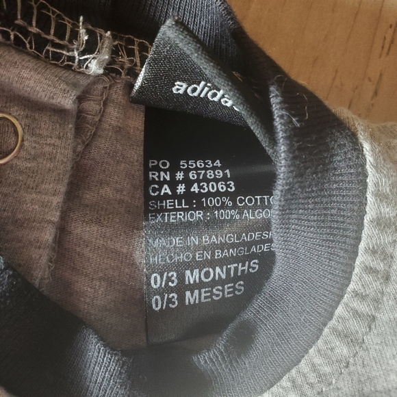 Adidas MLB Colorado Rockies Gray Baby Onesie Bodysuit Size 0/3 Months EUC - Picture 11 of 13
